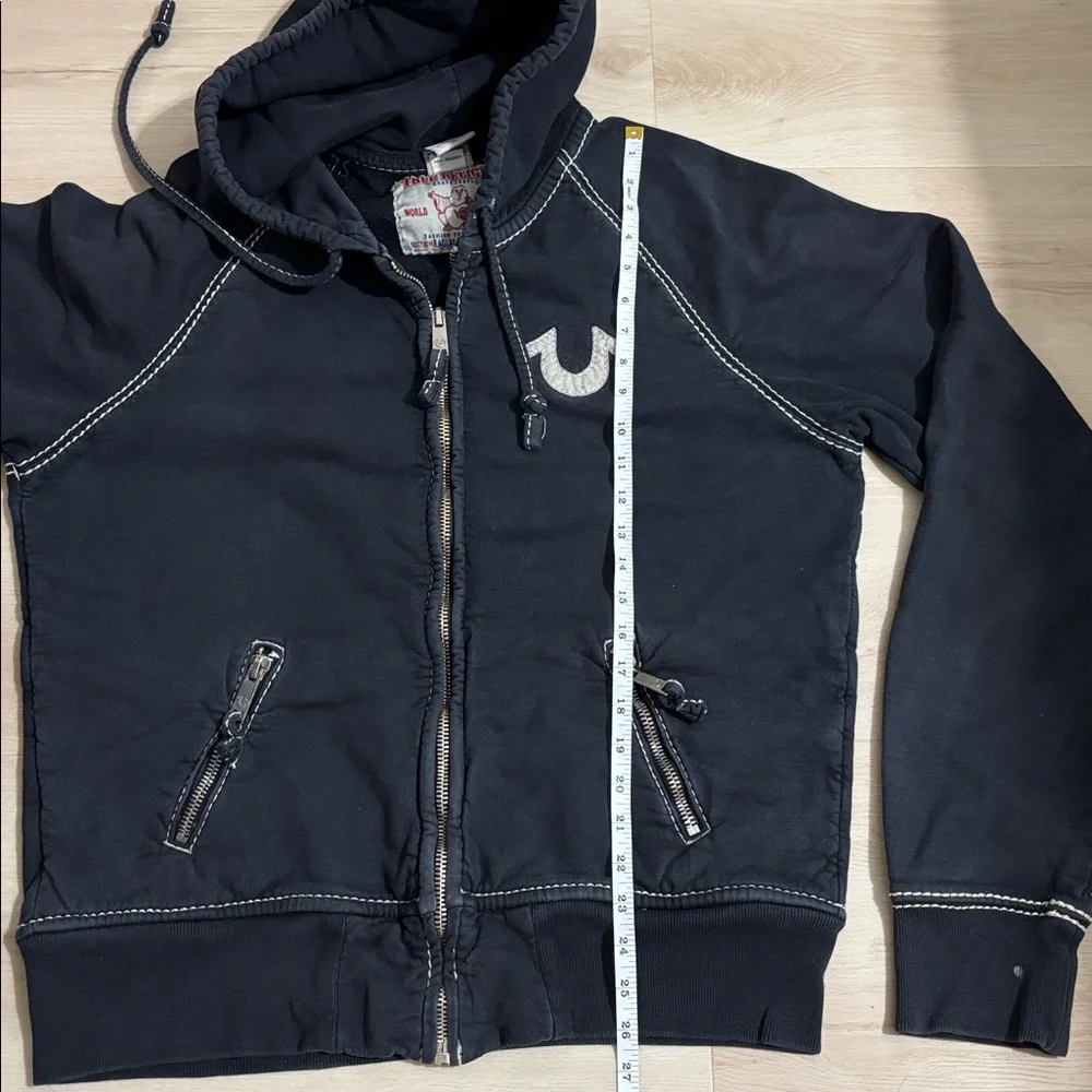 True Religion Graphic Label Hoodie